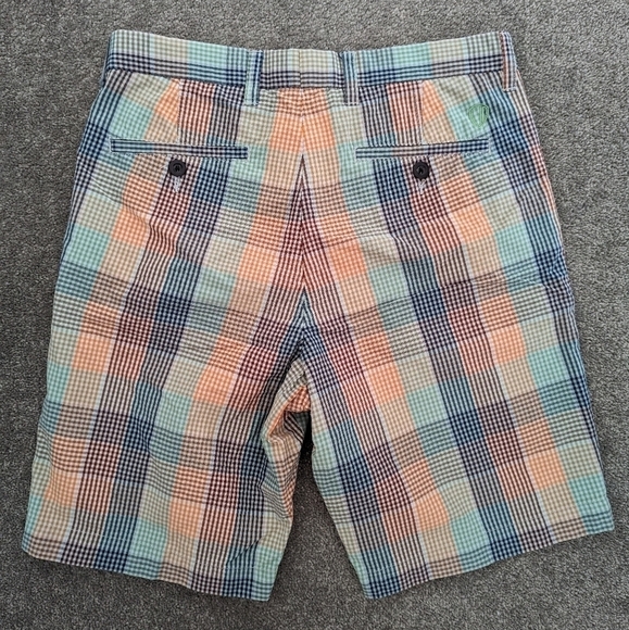 Ben Sherman flat front colorful check and plaid pattern Waist 29 - Picture 4 of 5